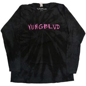 Yungblud Unisex Adult Scratch Logo Long-Sleeved T-Shirt / Black